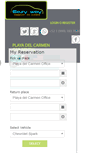 Mobile Screenshot of playadelcarmencarrental.com